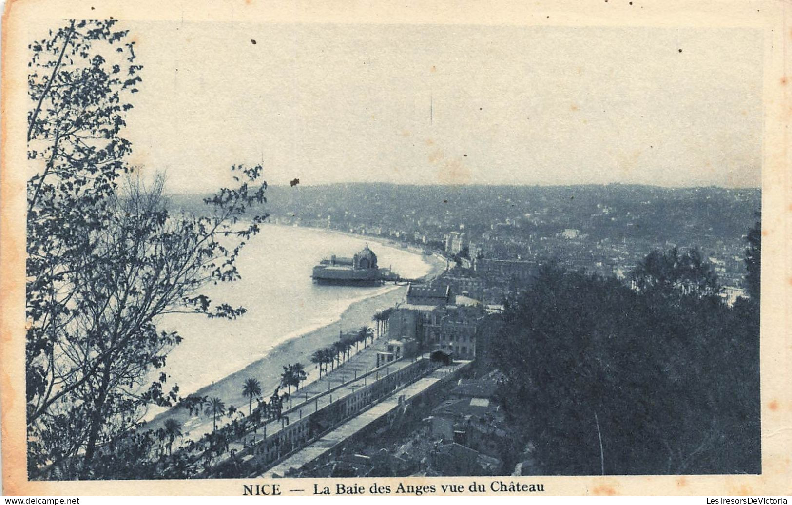 FRANCE - Nice - La Baie Des Anges Vue Du Château - Carte Postale Ancienne - Viste Panoramiche, Panorama