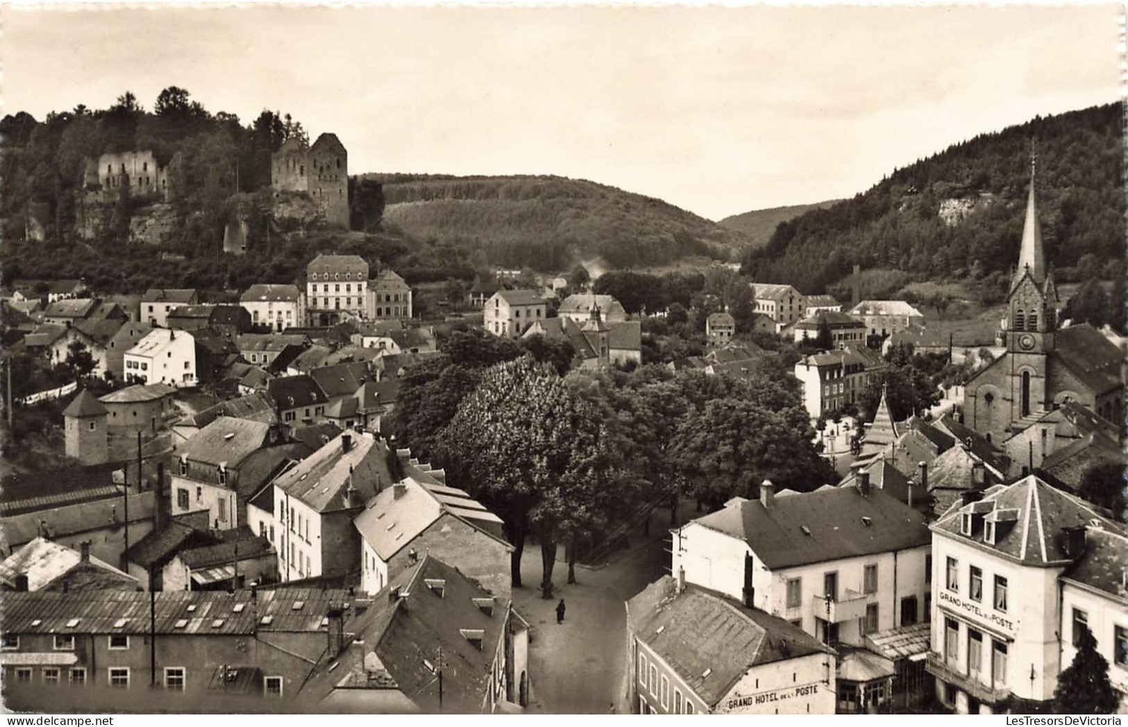 LUXEMBOURG - Larochette - Vue Générale Sur La Ville - Carte Postale Ancienne - Larochette