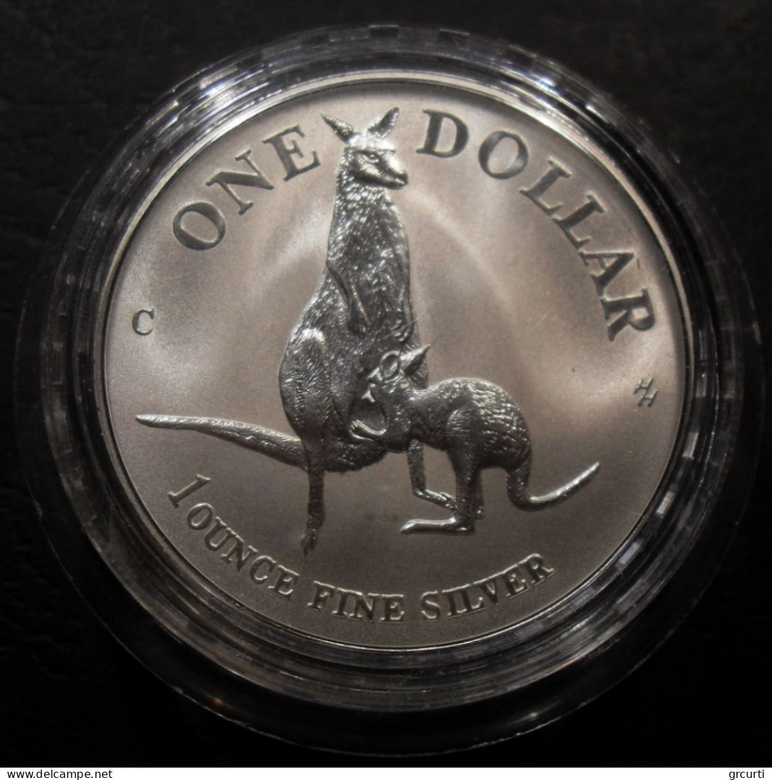 Australia - 1 Dollar 1996 - Canguro - KM# 297 - Silver Bullions