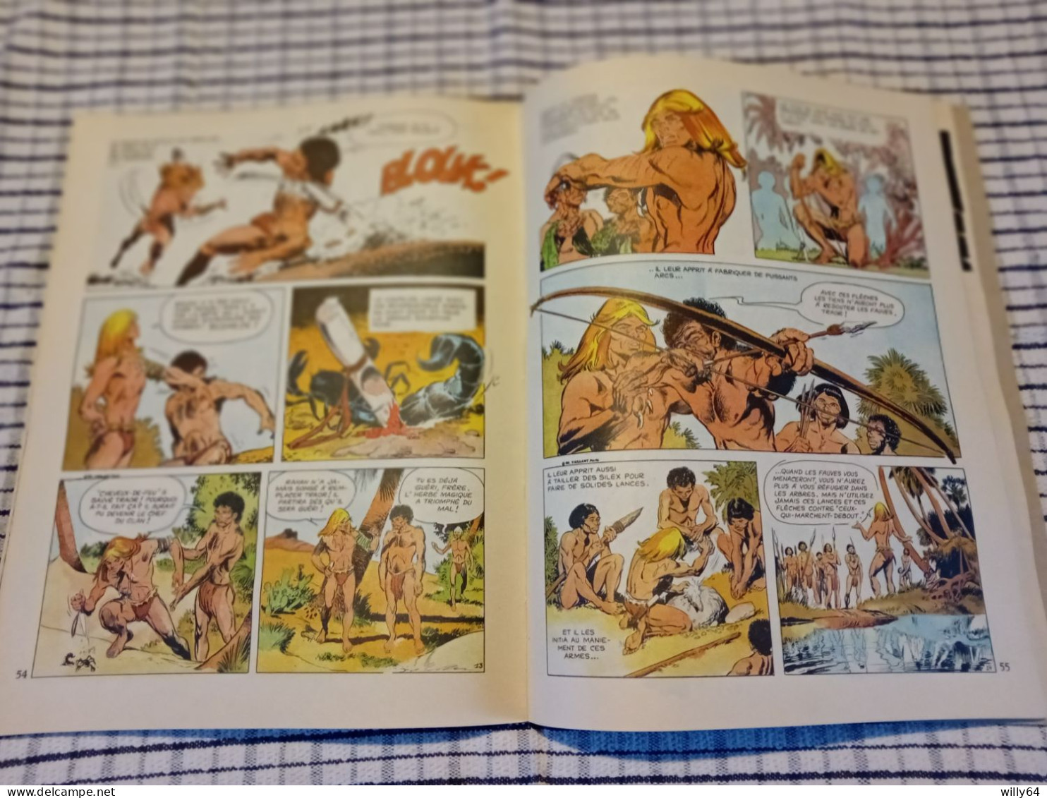 RAHAN   " Les Monstres De La Préhistoire " N°27  Bimestriel 1977  SOUPLE  EDITIONS: VAILLANT TBE - Rahan