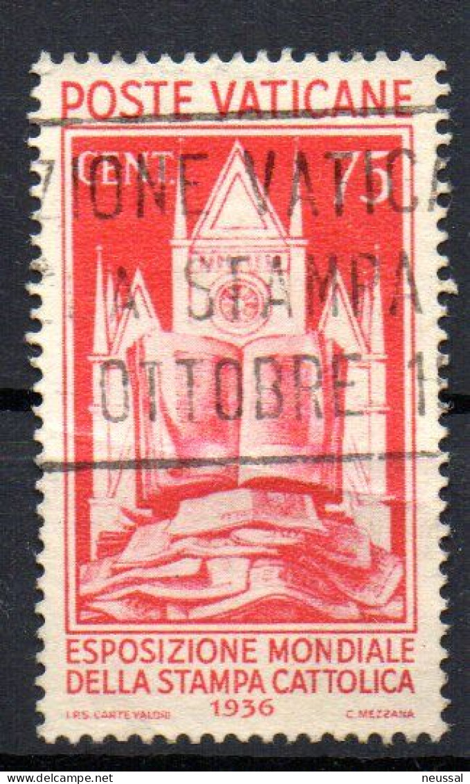 Sello Nº 76  Vaticano - Used Stamps