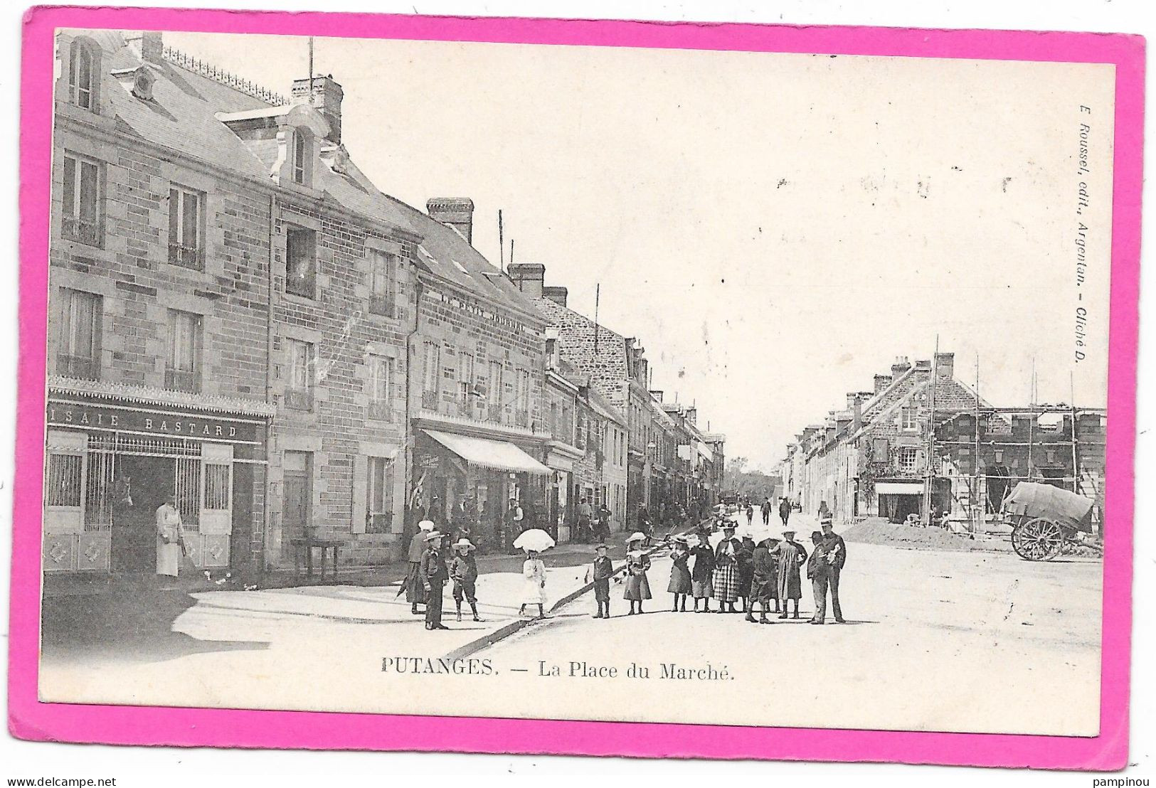 61 PUTANGES - Place Du Marché -  Animée - Putanges