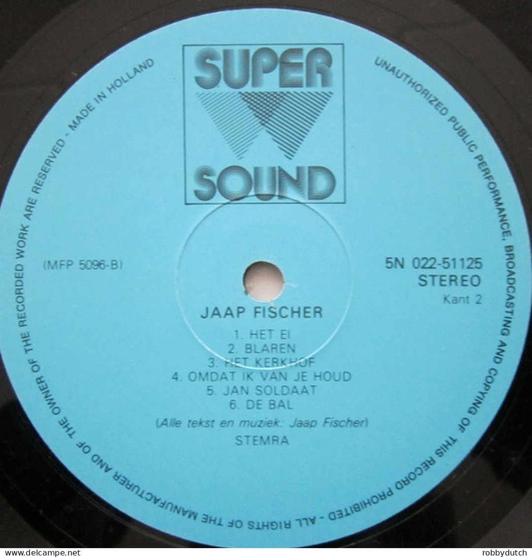 * LP *  JAAP FISCHER (Holland 1963) - Other - Dutch Music