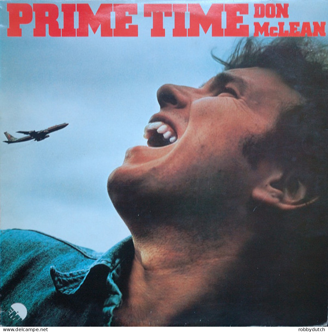 * LP *  DON McLEAN - PRIME TIME (Holland 1977 EX-) - Disco & Pop