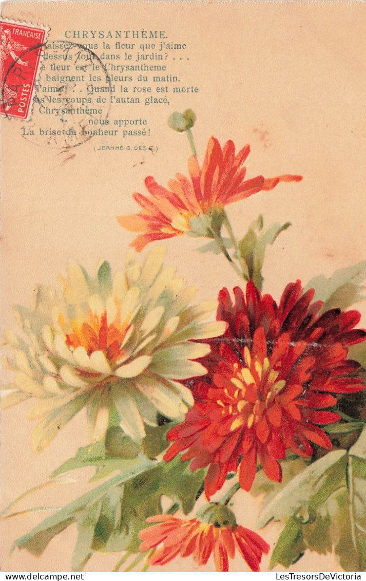 CONTES - FABLES - LÉGENDES - Chrysanthème - Colorisé - Carte Postale Ancienne - Contes, Fables & Légendes