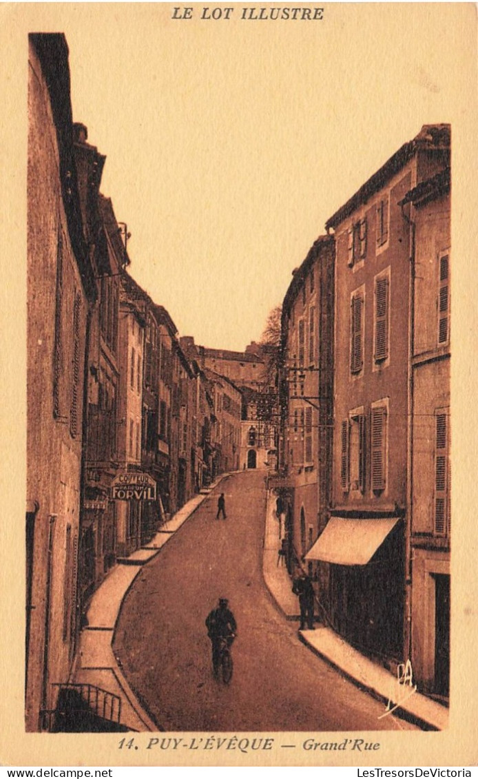 FRANCE - Puy L'Evêque - Grand'Rue - Carte Postale Ancienne - Sonstige & Ohne Zuordnung