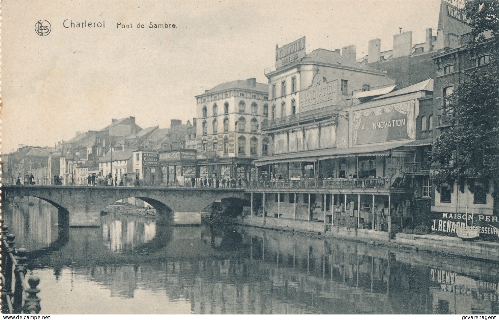 CHARLEROI    PONT DE SAMBRE     2 SCANS - Châtelet