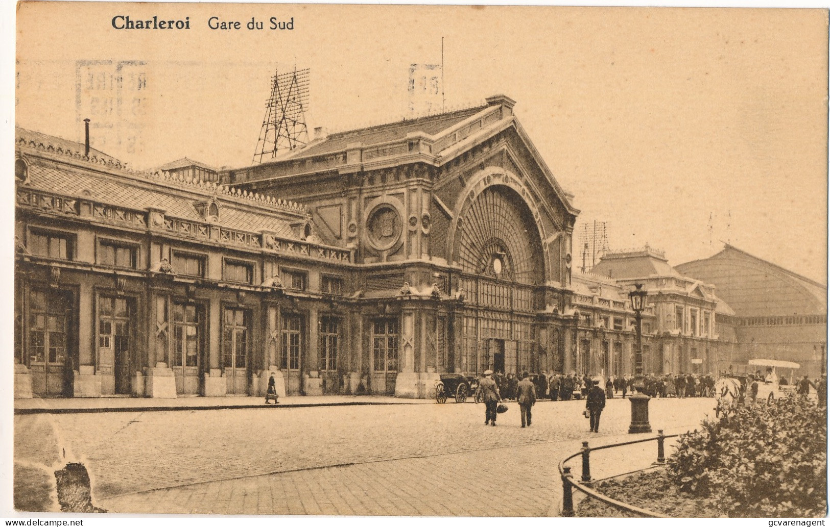 CHARLEROI    GARE DU SUD    2 SCANS - Châtelet