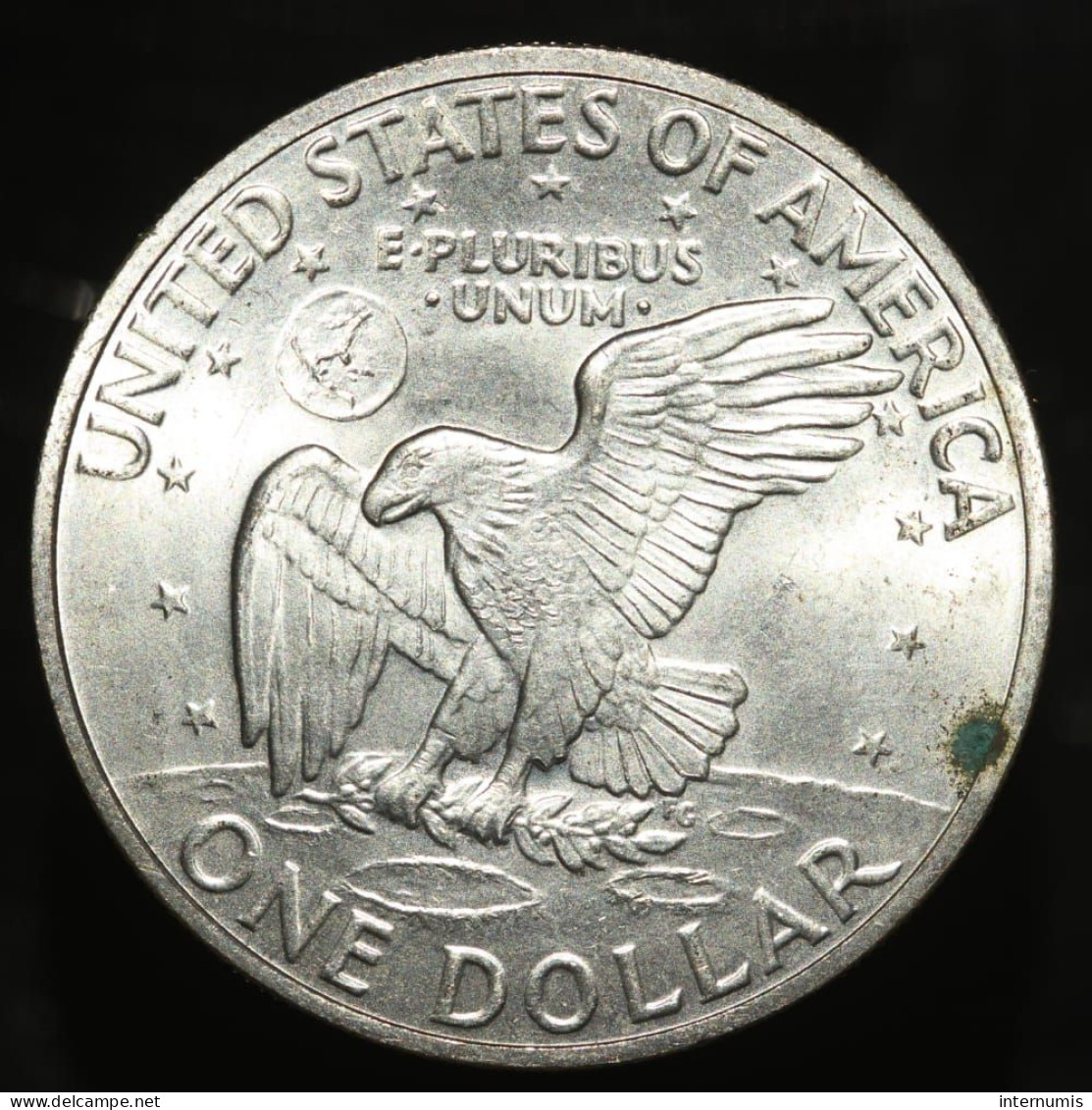 Etats-Unis / USA, Eisenhower, 1 Dollar, 1971, S - San Francisco, Billon, NC (UNC), KM#203a - 1971-1978: Eisenhower