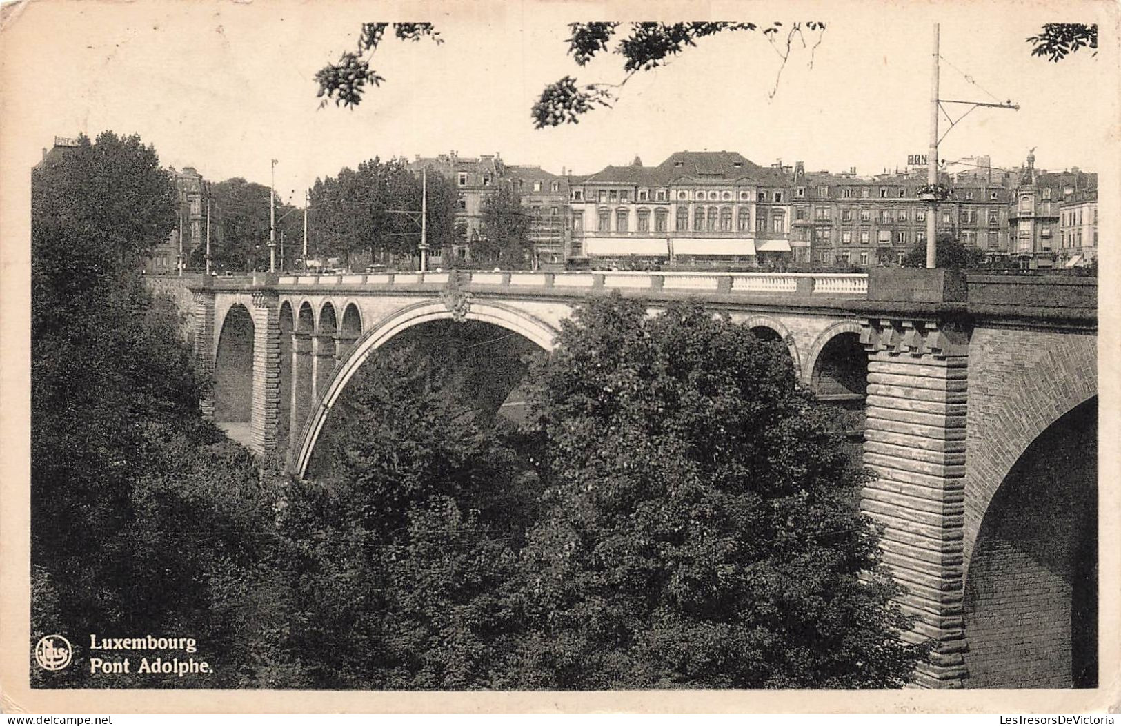 LUXEMBOURG - Luxembourg - Pont Adolphe  - Carte Postale Ancienne - Luxemburg - Town