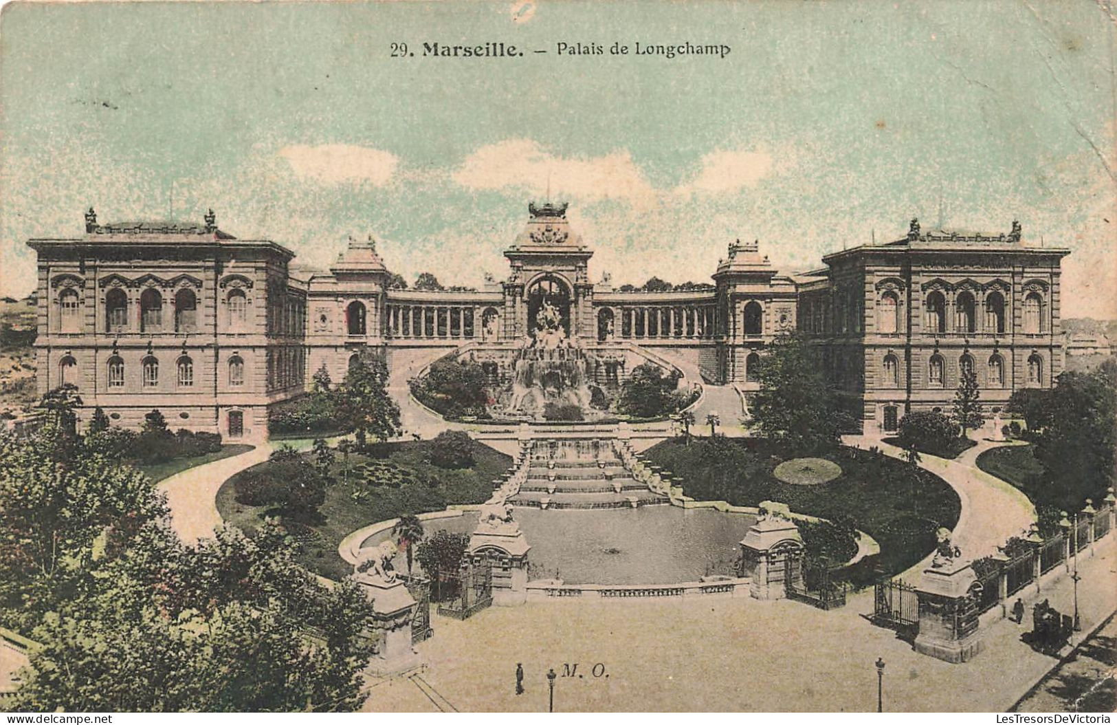 FRANCE - Marseille - Palais De Longchamp - Colorisé - Carte Postale Ancienne - Non Classés