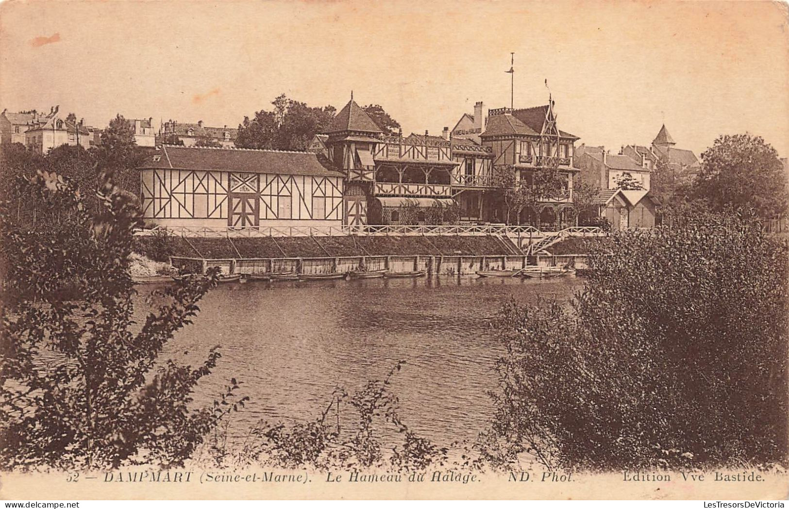 FRANCE - Dampmart - Le Hameau Du Halage - Carte Postale Ancienne - Autres & Non Classés