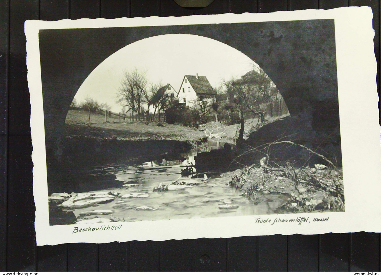 DR AK Foto "Beschaulichkeit" Einer Dorf-Idylle Von Trude Schaumlöffel Aus HAMM 6.3.1935 Mit 1 U 5 Pfg Hindenbg Knr:512/5 - Hamm