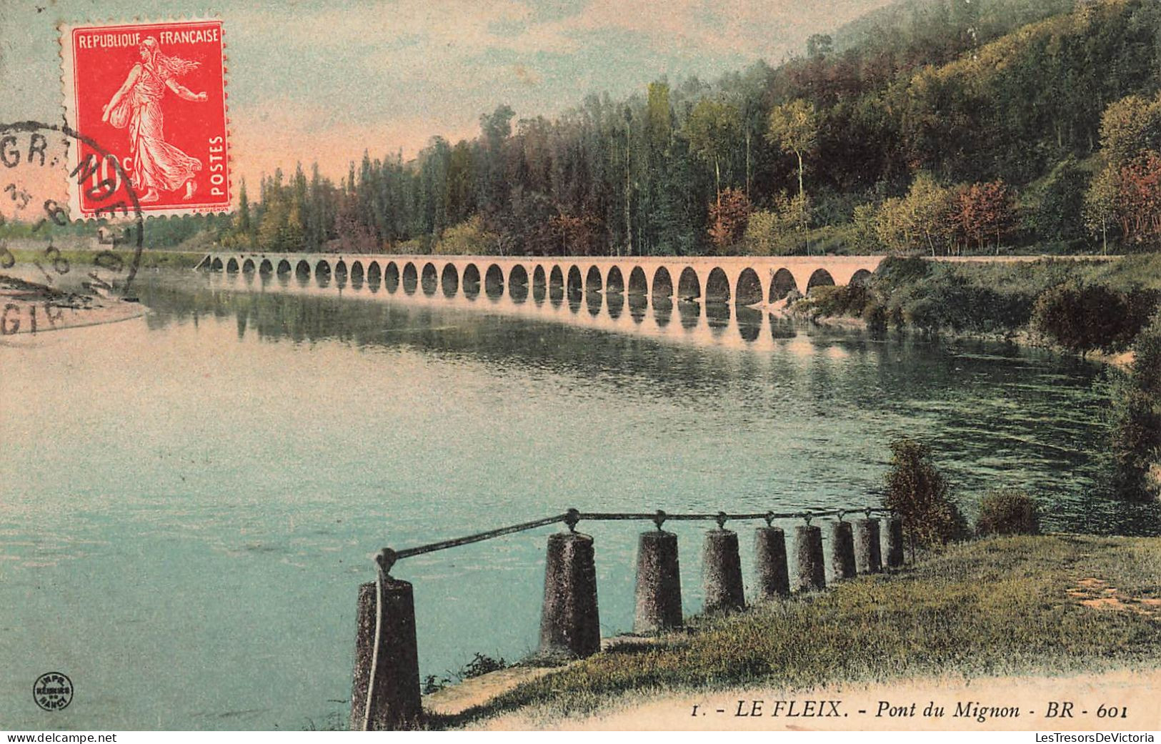 FRANCE - Le Fleix - Pont Du Mignon - Colorisé - Carte Postale Ancienne - Autres & Non Classés