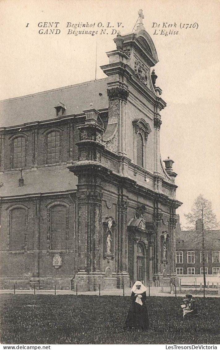 BELGIQUE - Gent - Béguinage - Carte Postale Ancienne - Gent