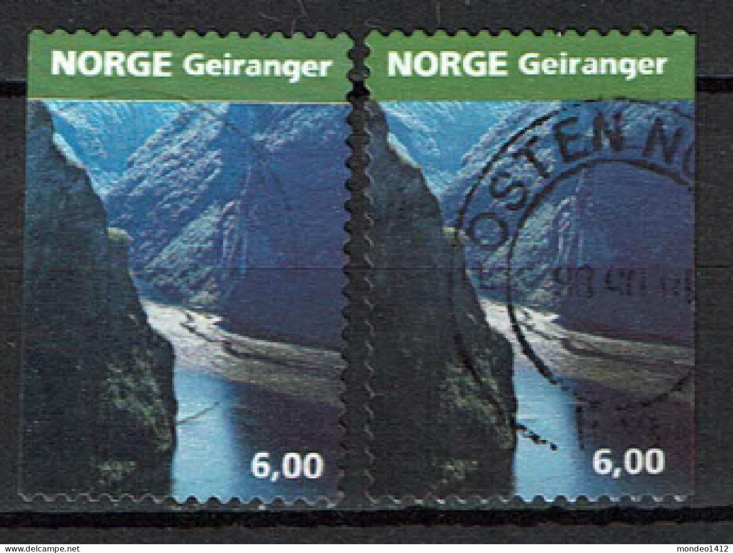 Norway 2005 - Yv.1474 Mi.1531 Dl 1531 Dr - Used O - Geiranger Fjord - Used Stamps