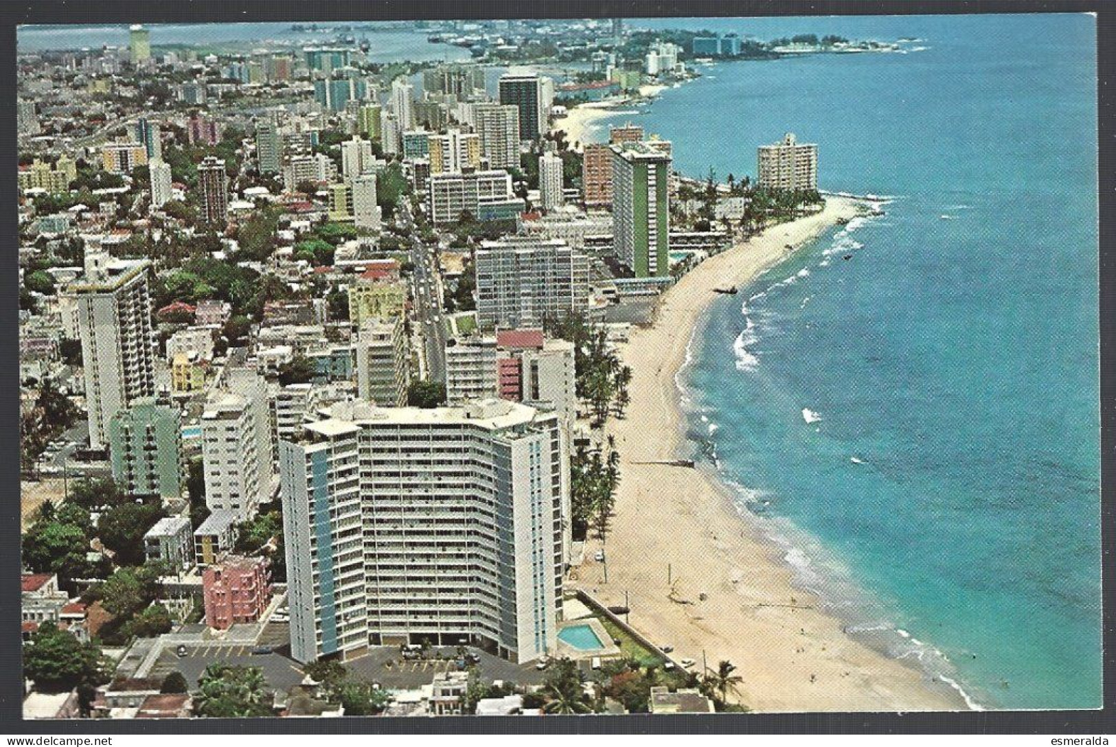 (PAN)  CP Photo By Larry Witt-DT-64362-C- Section Of The Modern City Of San Juan Puerto Rico. Unused - Puerto Rico