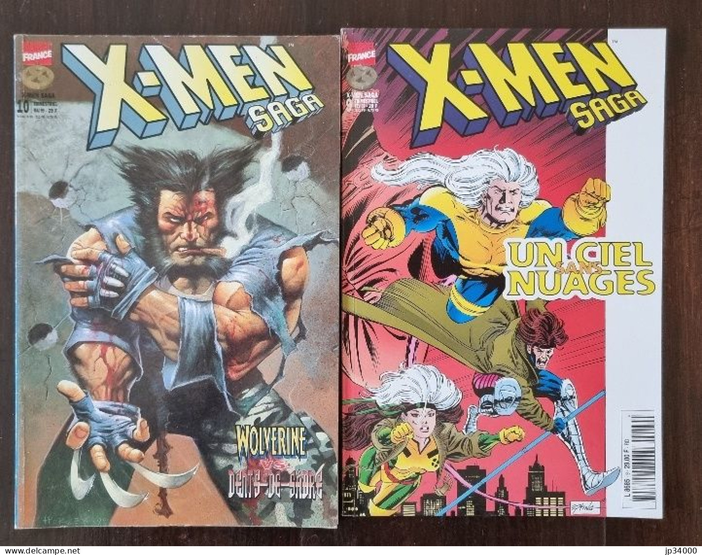 X-Men Saga N° 9+10. Marvel. Panini Comics. (1999) Lot De 2 Différents - XMen
