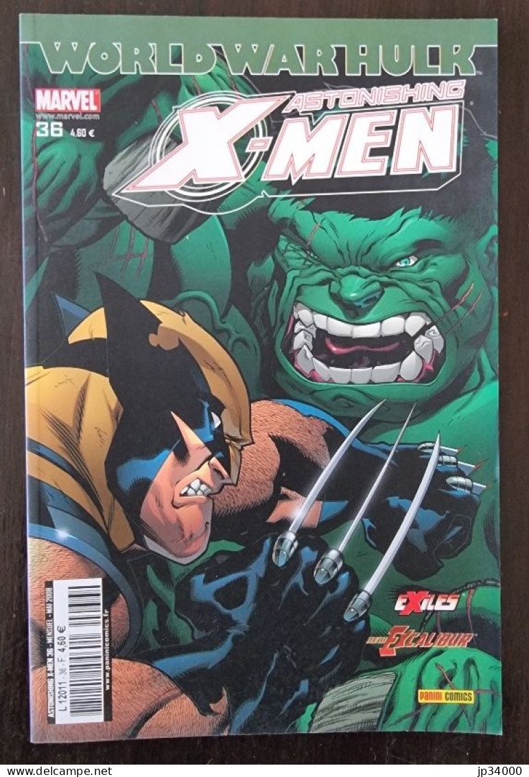 Astonishing X-Men N°36. Marvel. Panini Comics. (Mai 2008) Etat Neuf - X-Men