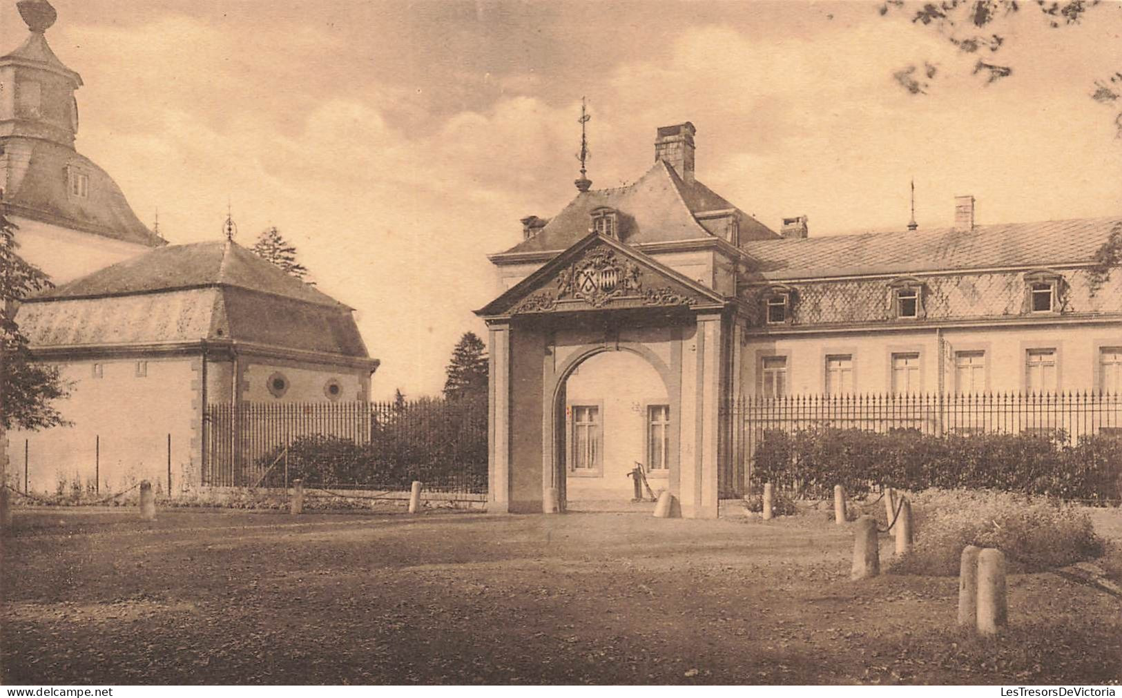 BELGIQUE - Verviers - Chateau De Petit Rechain - Propriété De Mr Dossin - Le Portail - Carte Postale Ancienne - Verviers