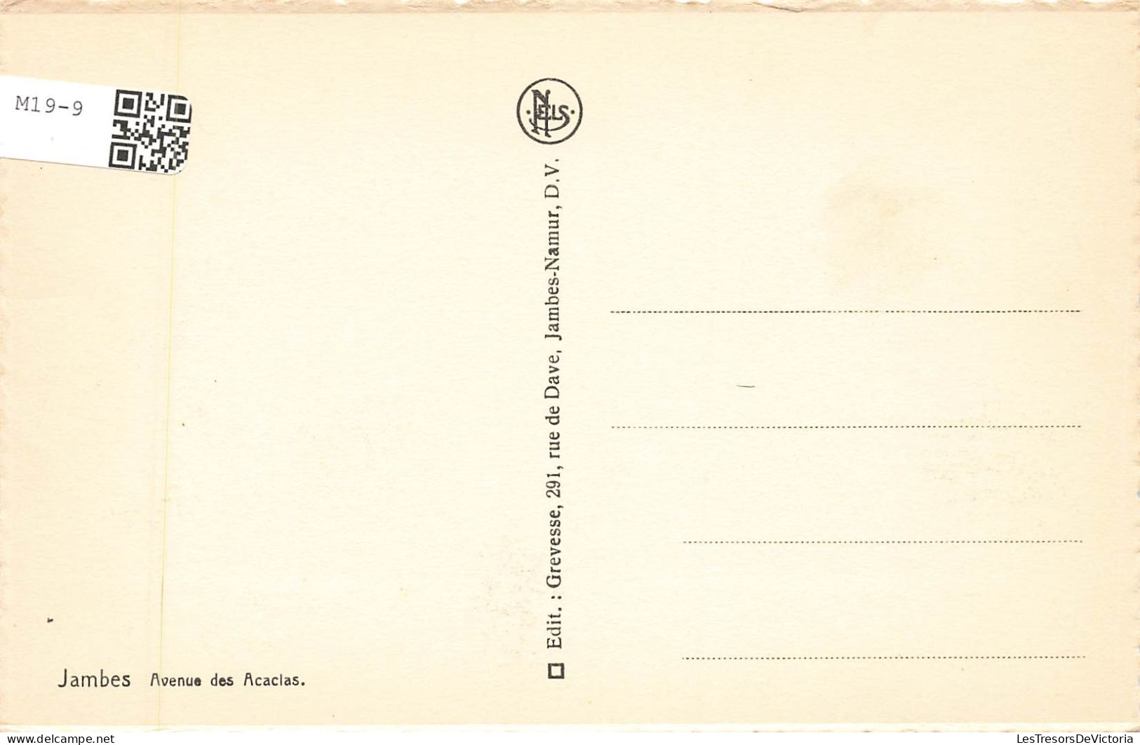 BELGIQUE - Jambes - Avenue Des Acacias - Carte Postale Ancienne - Namen