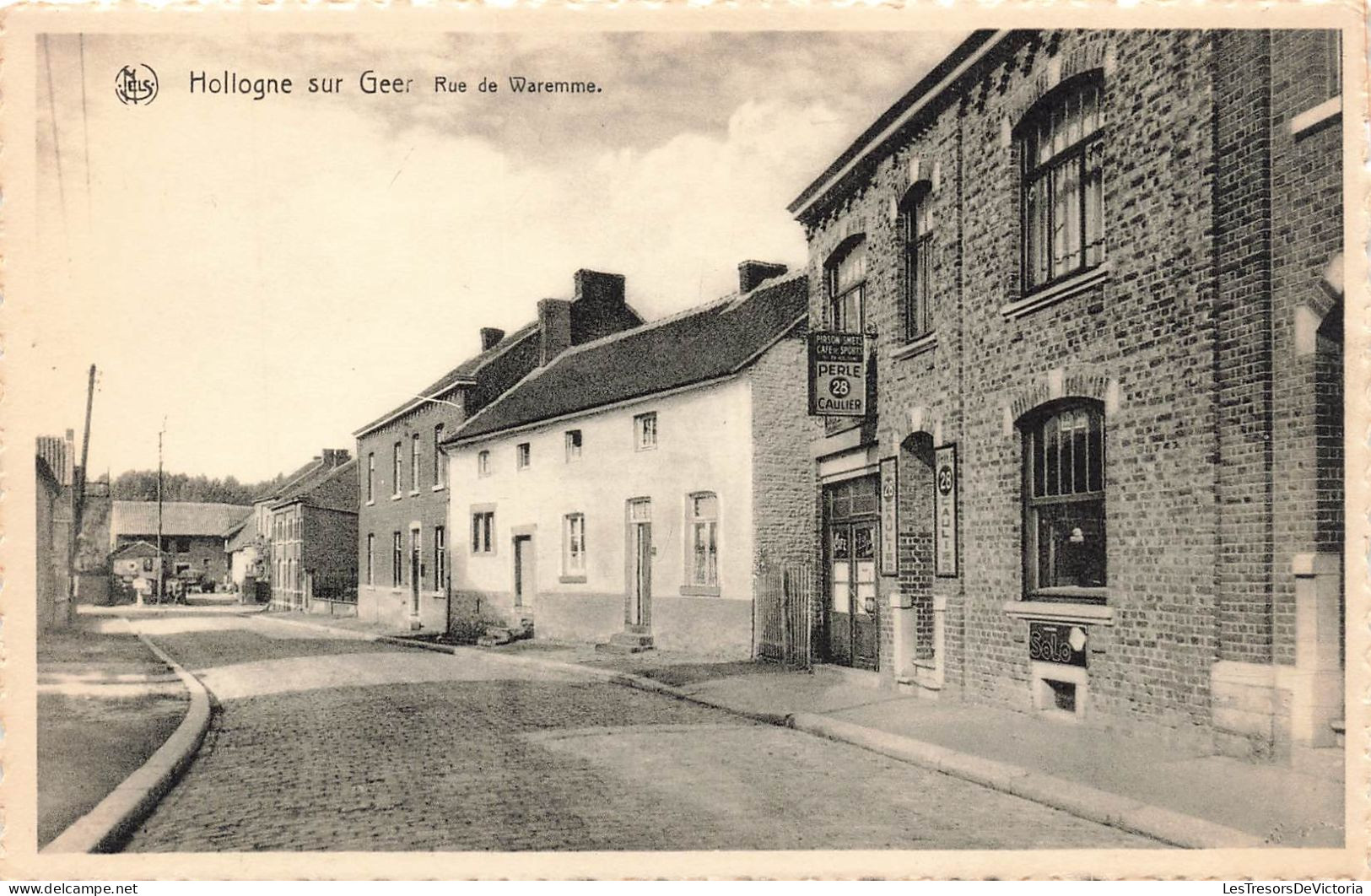 BELGIQUE - Hollogne Sur Geer - Rue De Waremme - Carte Postale Ancienne - Geer