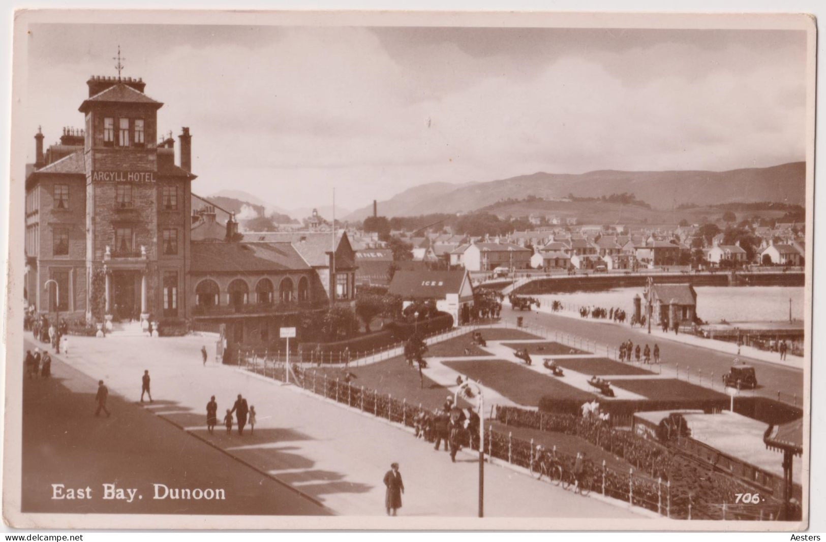 Dunoon (Argyllshire); East Bay - Not Circulated. (Hendersons Photo Series) - Argyllshire