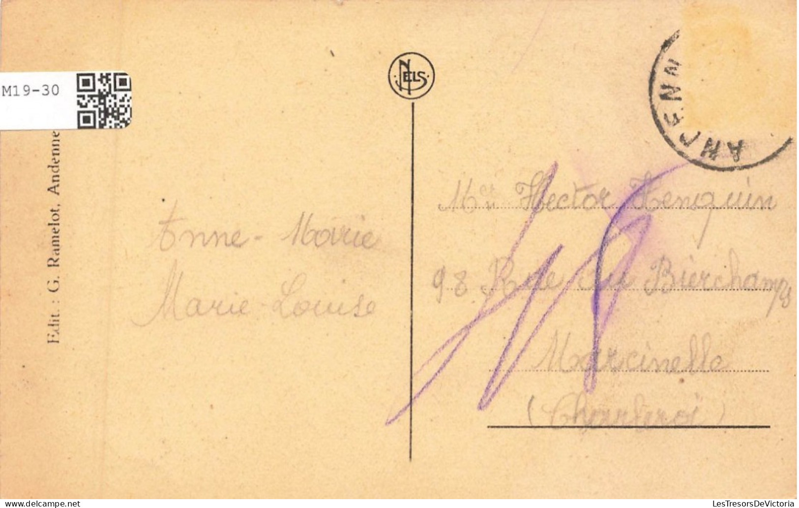 BELGIQUE - Andenne - Tombe Des Fusillés  - Carte Postale Ancienne - Andenne