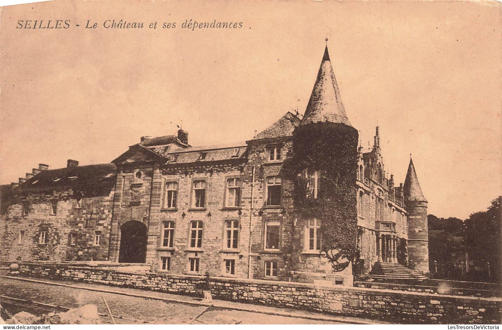 BELGIQUE - Andenne - Seilles - Le Château Et Ses Dépendances  - Carte Postale Ancienne - Andenne