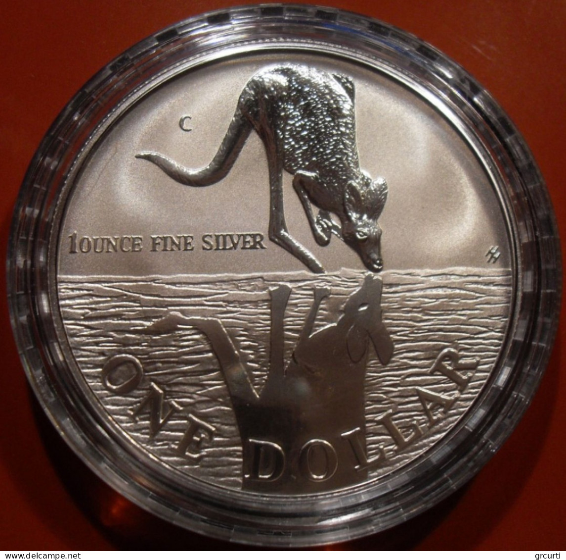 Australia - 1 Dollar 1997 - Canguro - KM# 325 - Silver Bullions