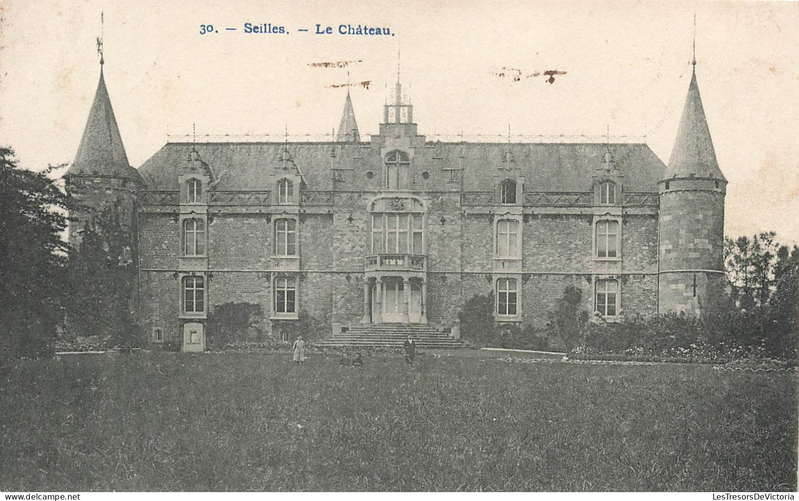 BELGIQUE - Seilles - Le Château - Carte Postale Ancienne - Andenne