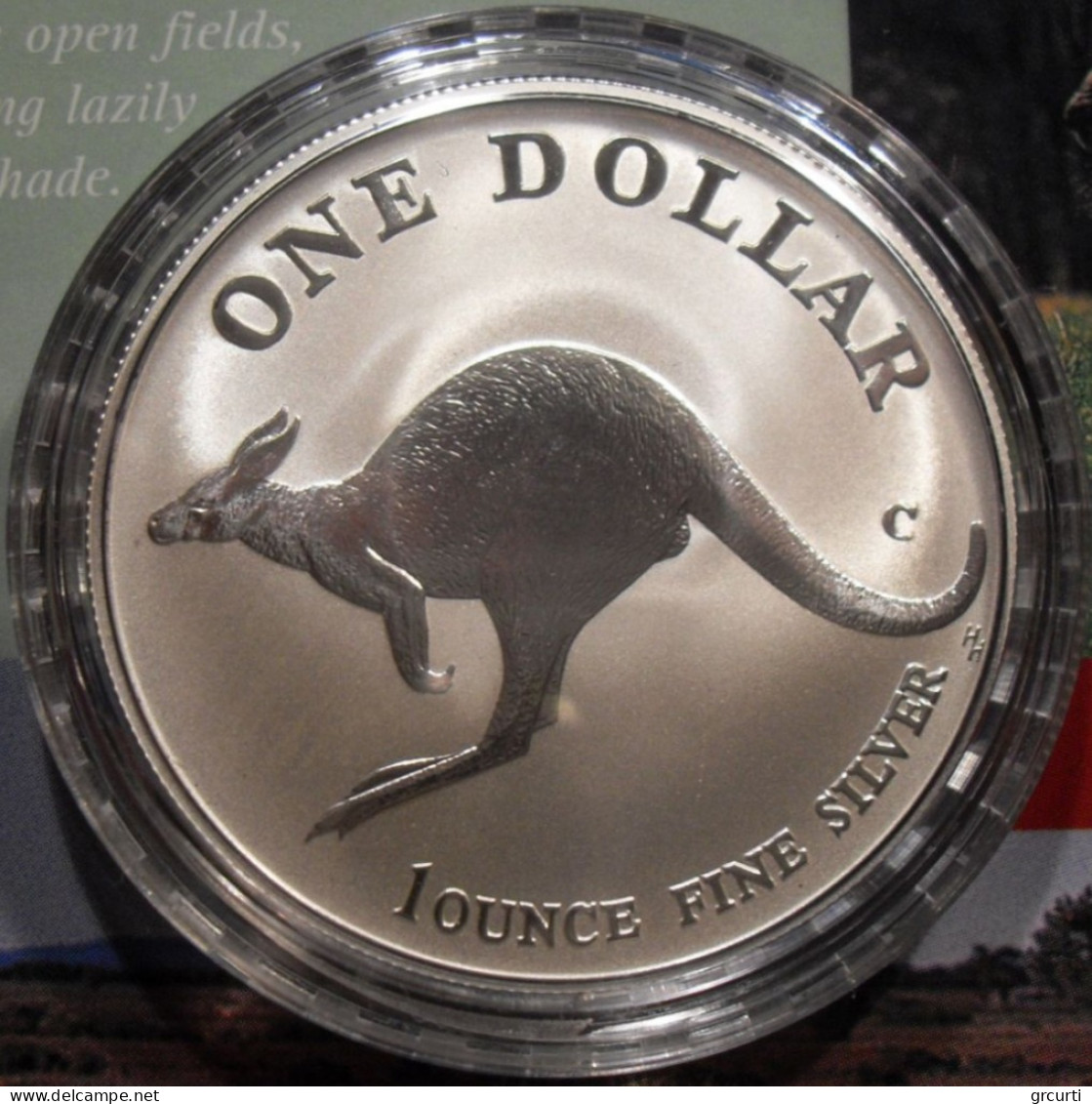 Australia - 1 Dollar 1998 - Canguro - KM# 365 - Silver Bullions