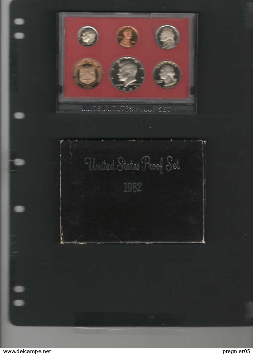 USA - Coffret Pièces Proof Set Série 1982 - Proof Sets