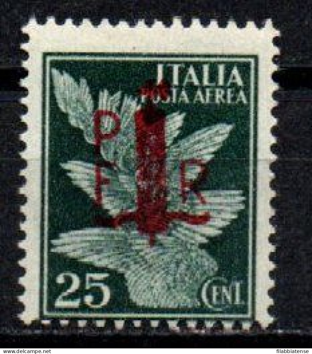 1944 - Italia - Servizi Privati - Alessandria 25 Cent. Posta Aerea Soprastampata    ------- - Local And Autonomous Issues