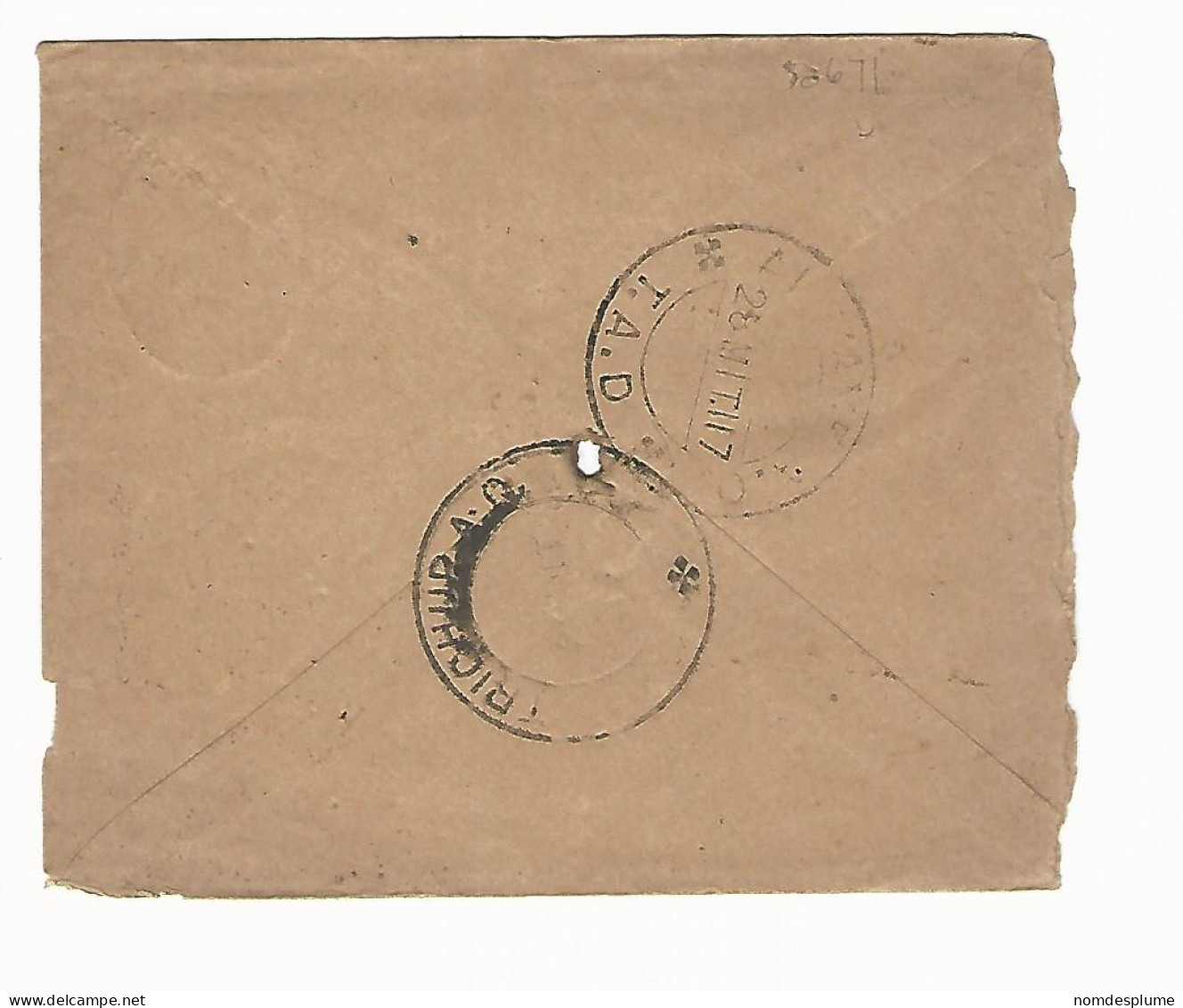 58671) India Slogan In Tamil  Postmark Cancel - Enveloppes
