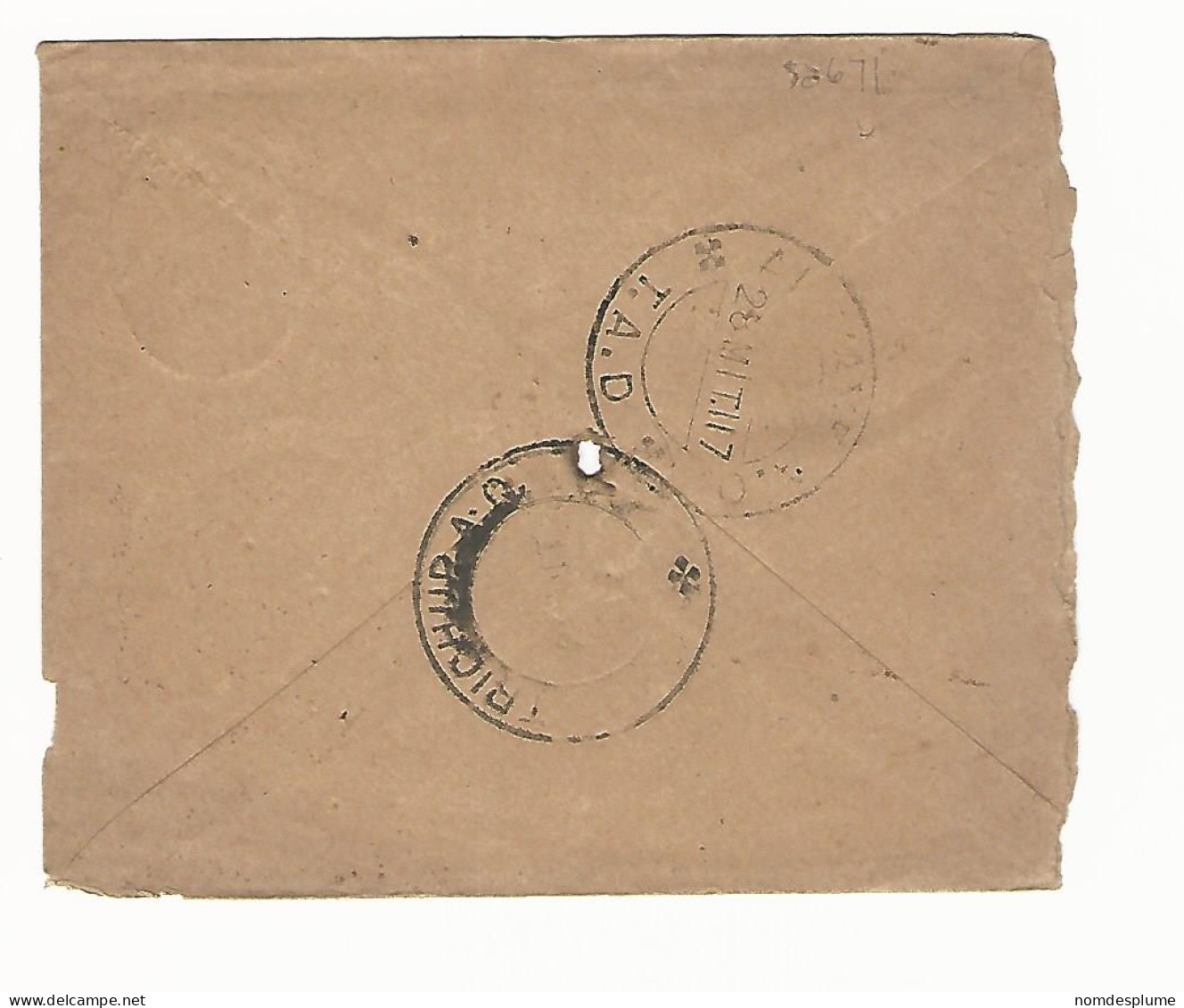 58671) India Slogan In Tamil  Postmark Cancel - Briefe