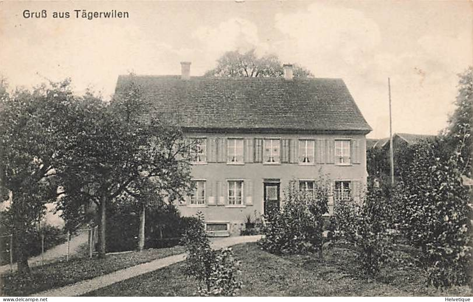 Grüss Aus Tägerwilen Distrikt Kreuzlingen 1913 - Kreuzlingen