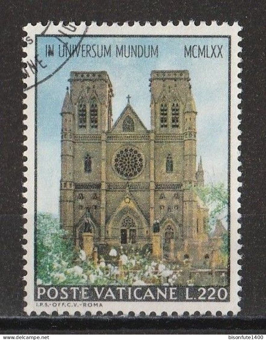 Vatican 1970 : Timbres Yvert & Tellier N° 510 - 512 - 513 - 514 - 515 - 516 Et 517 Oblitérés. - Usados