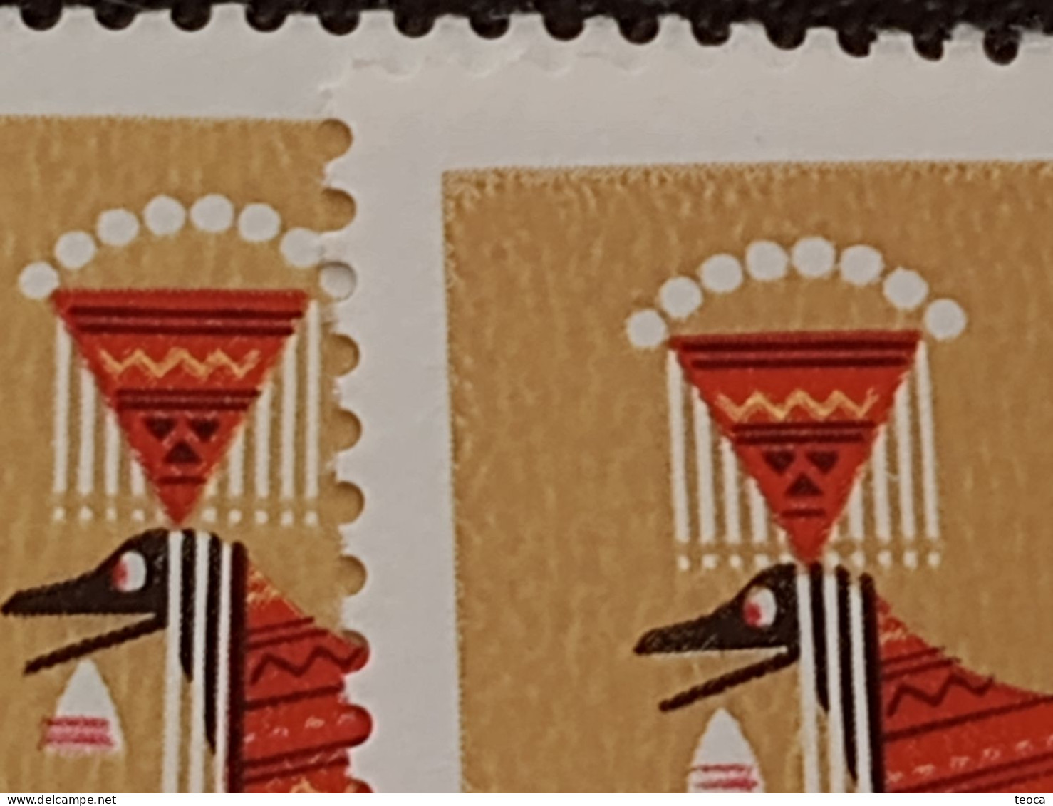 Stamps Errors Romania 1969 # Mi 2810 Printed With Multiple Errors ,traditional Romanian Dance Goat - Plaatfouten En Curiosa