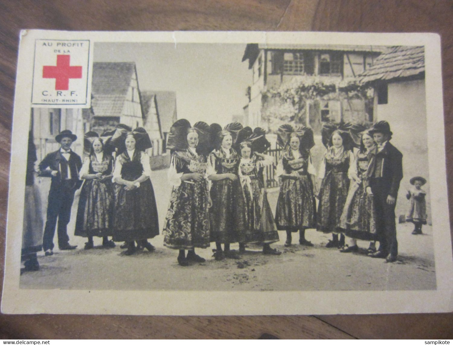 Carte Postale Alsace, Au Profit De La Croix Rouge - Croix-Rouge