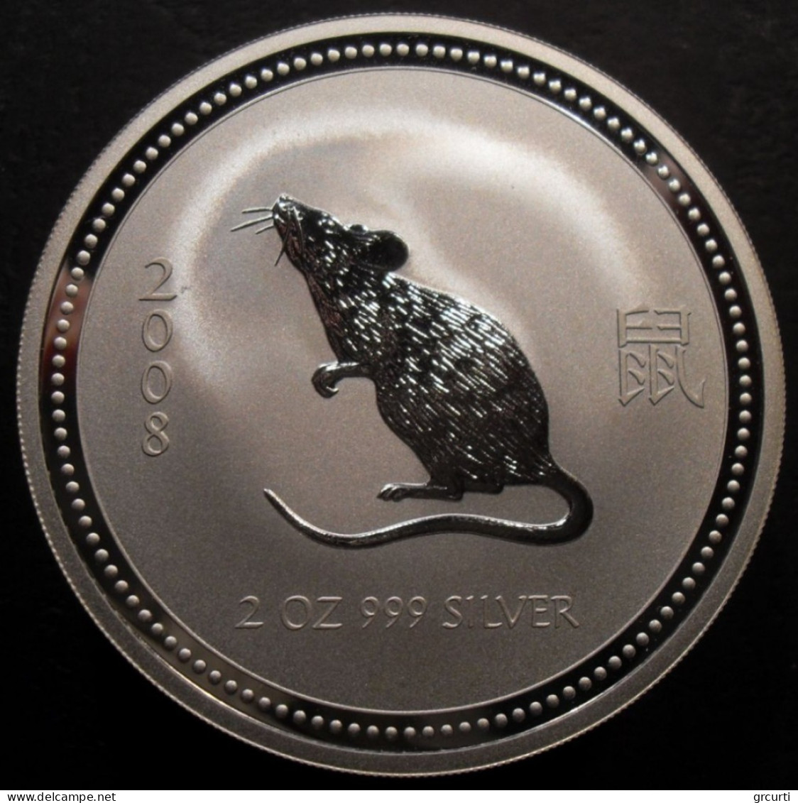 Australia - 2 Dollari 2007 - Anno Del Topo 2008 - KM# 1886 - Silver Bullions