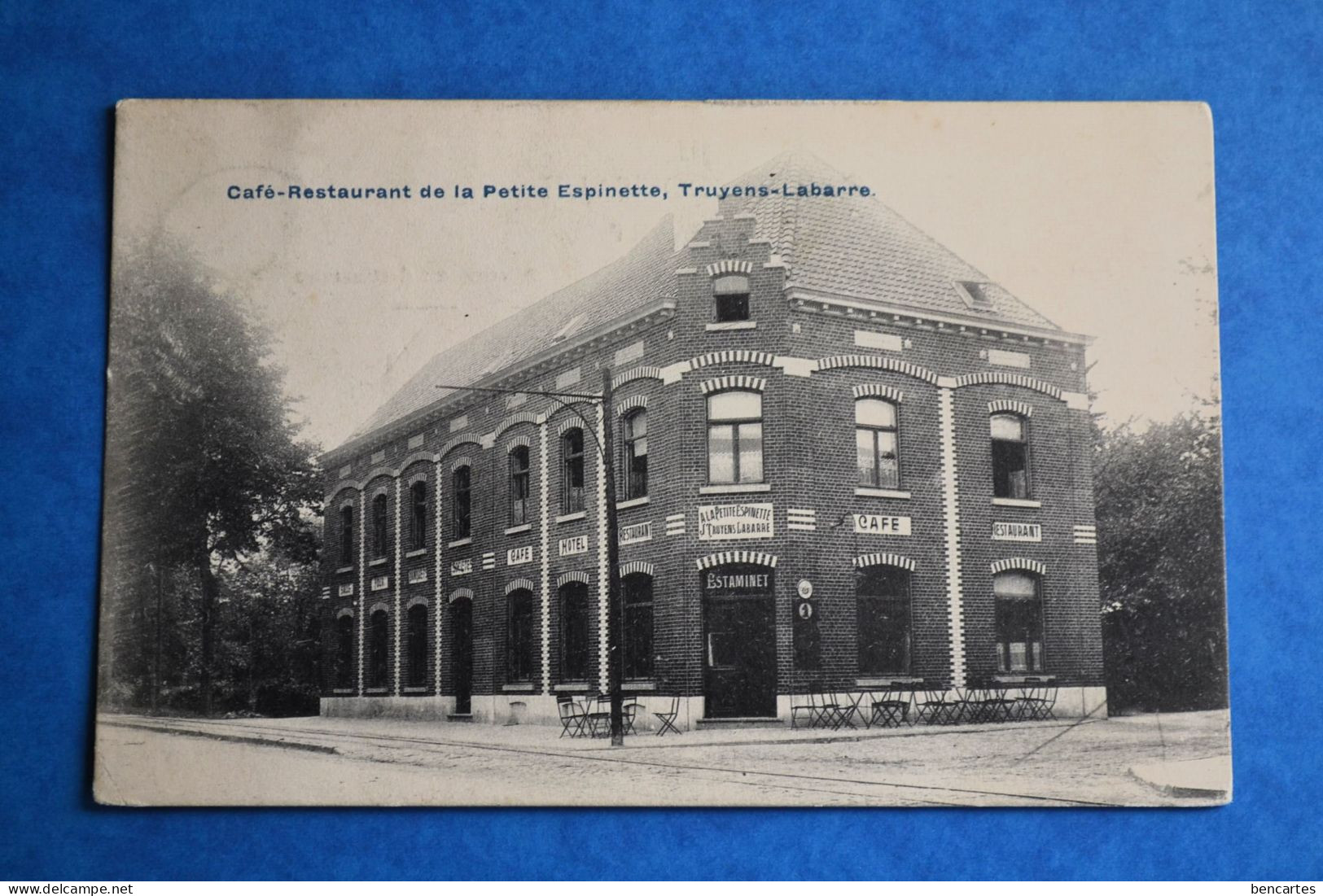 Uccle 1910: Café-Restaurant De La Petite Espinette, Truyens-Labarre - Uccle - Ukkel
