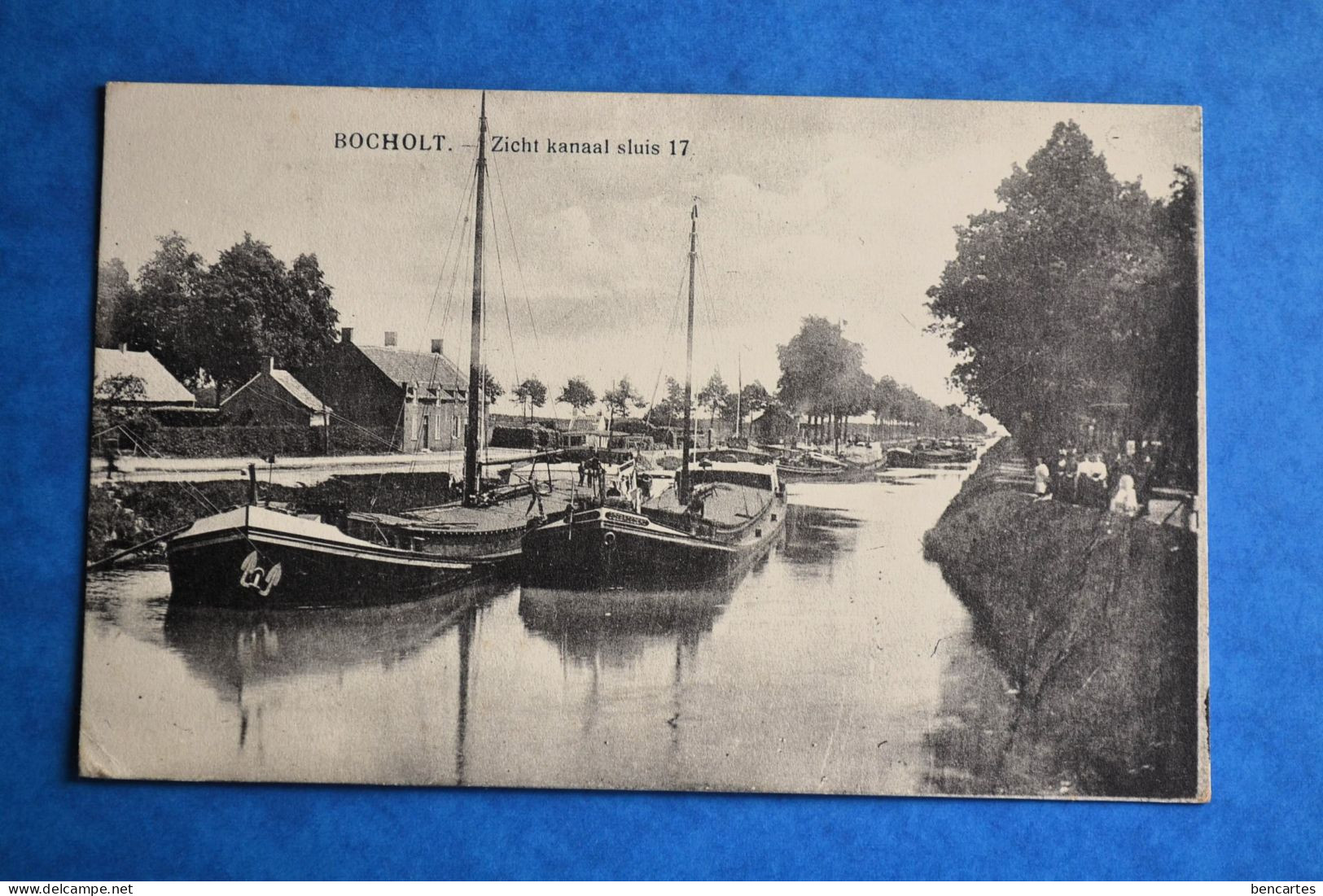 Bocholt 1918: Zicht Kanaal Sluis 17 - Bocholt