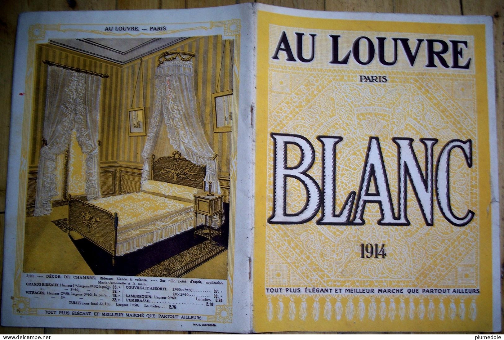 MODE . CATALOGUE MAGASINS AU LOUVRE PARIS ANNEE 1914. BLANC . LINGERIE . CORSETS . FEMMES HOMMES ENFANTS
