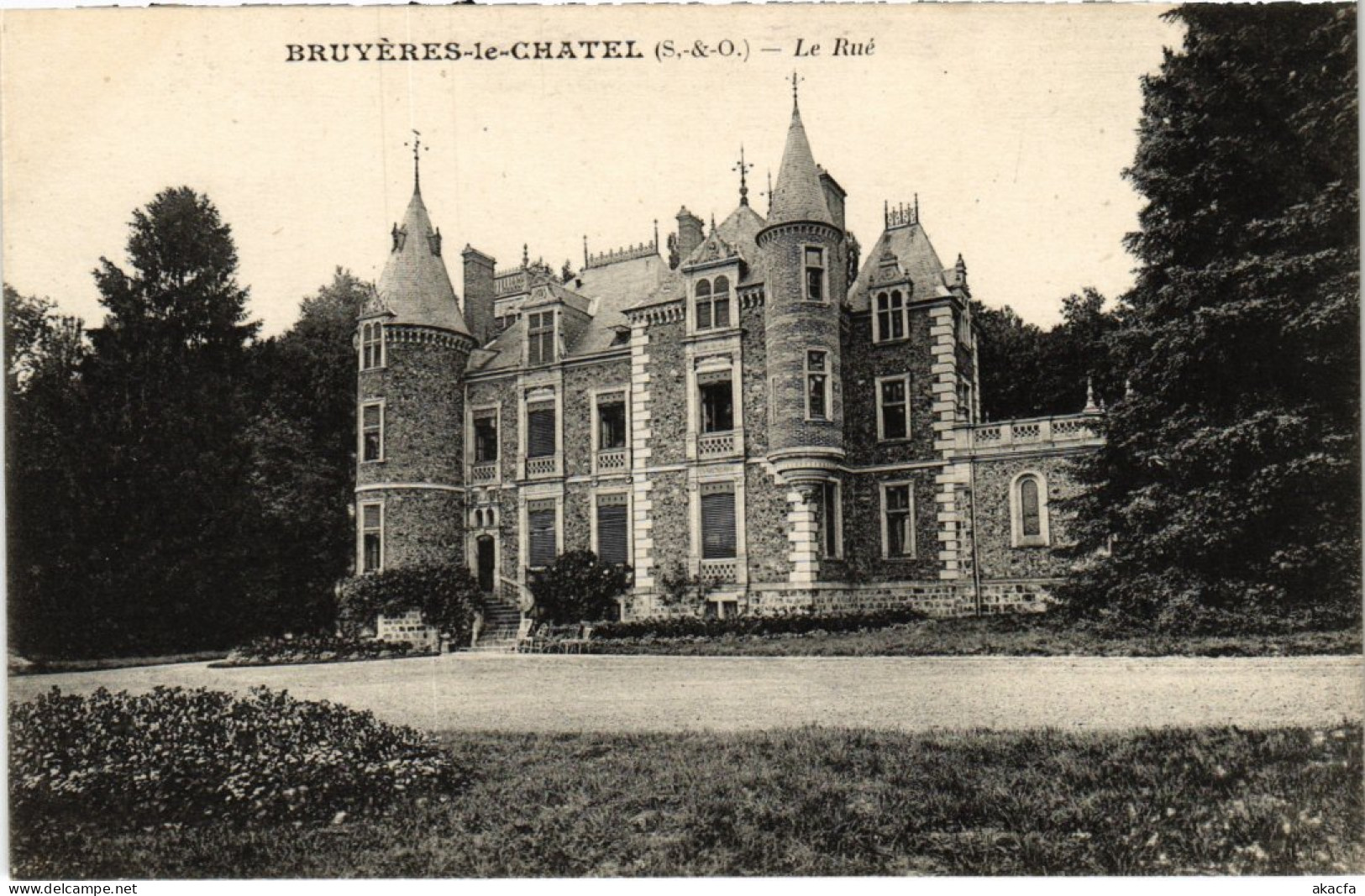 CPA BRUYERES-le-CHATEL Le Rue (1354309) - Bruyeres Le Chatel