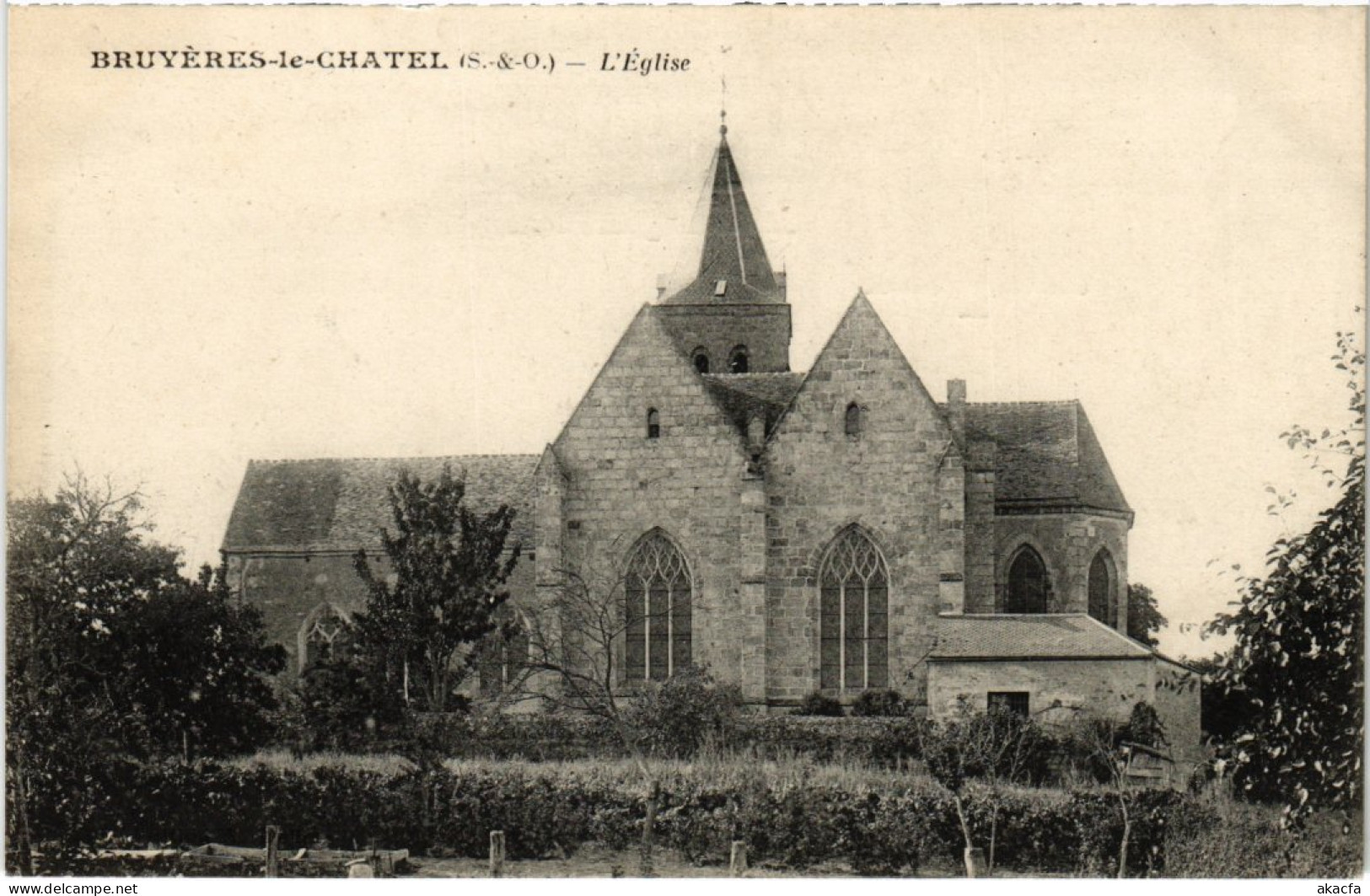 CPA BRUYERES-le-CHATEL Eglise (1354340) - Bruyeres Le Chatel