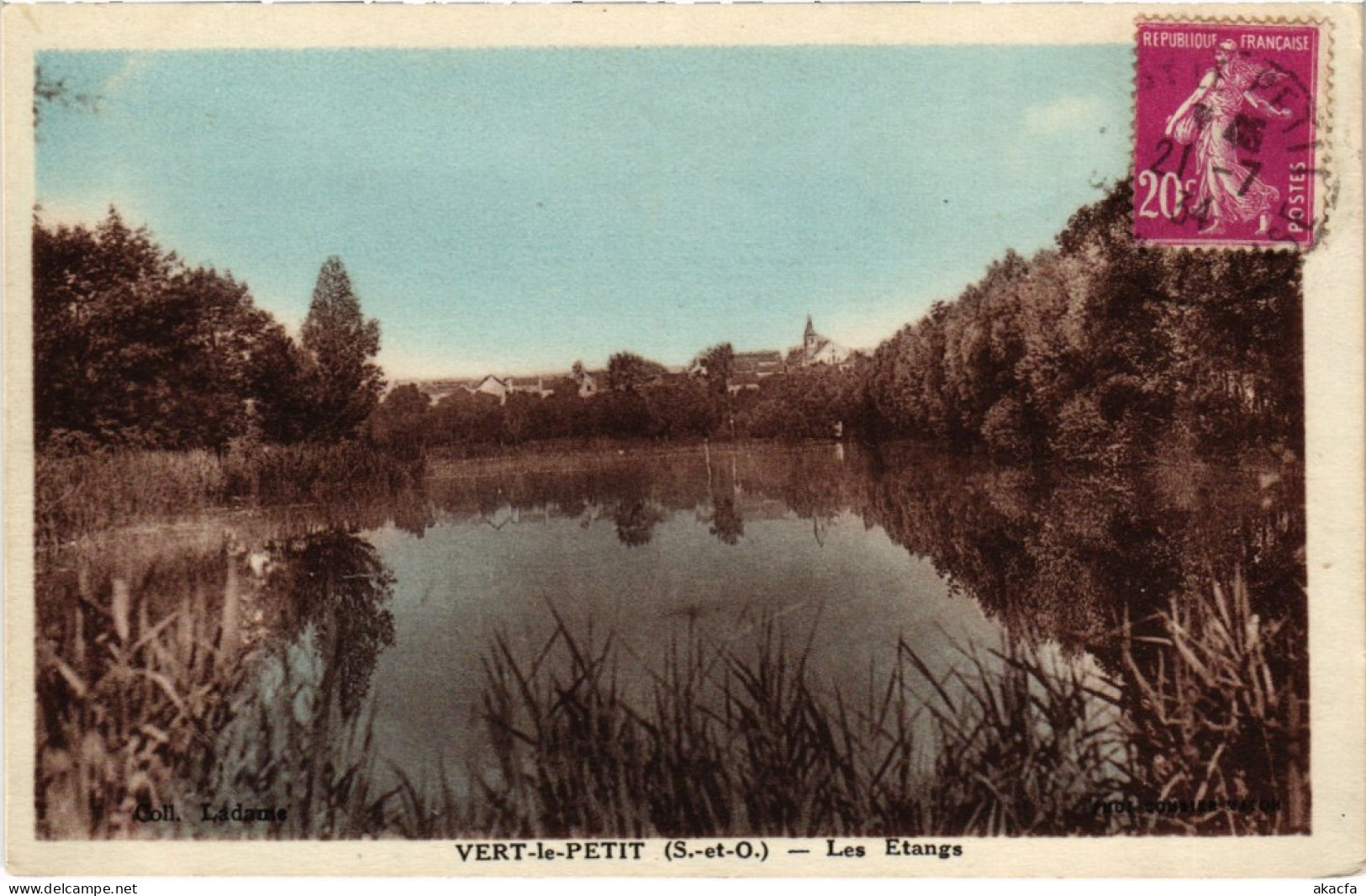 CPA VERT-le-PETIT Les Etangs (1354699) - Vert-le-Petit