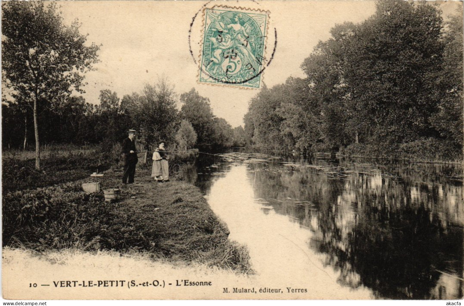 CPA VERT-le-PETIT L'Essonne (1354714) - Vert-le-Petit