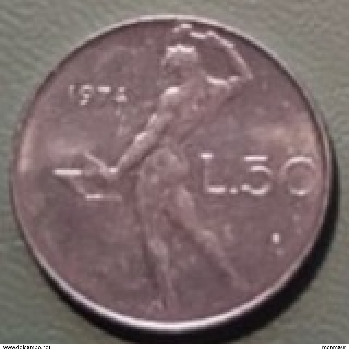 ITALIA 1974  LIRE 50 - 50 Liras