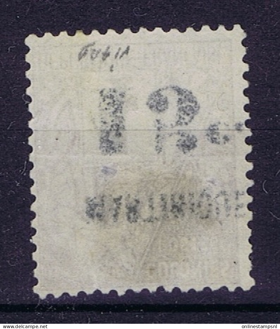 Martinique Yv Nr 15 Not Used (*) SG Thin Spot - Neufs